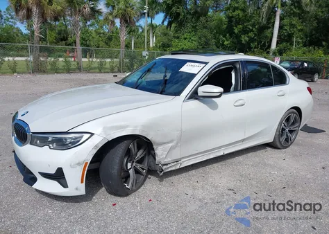2020 BMW 330I z USA, uszkodzony, nr VIN 3MW5R1J04L8B34579